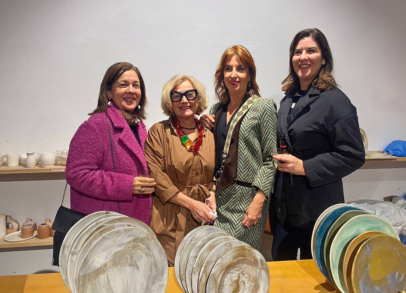 Miriam Ferrando, Mónica Carbonell, Carmen de Miguel y Susi Ruiz.