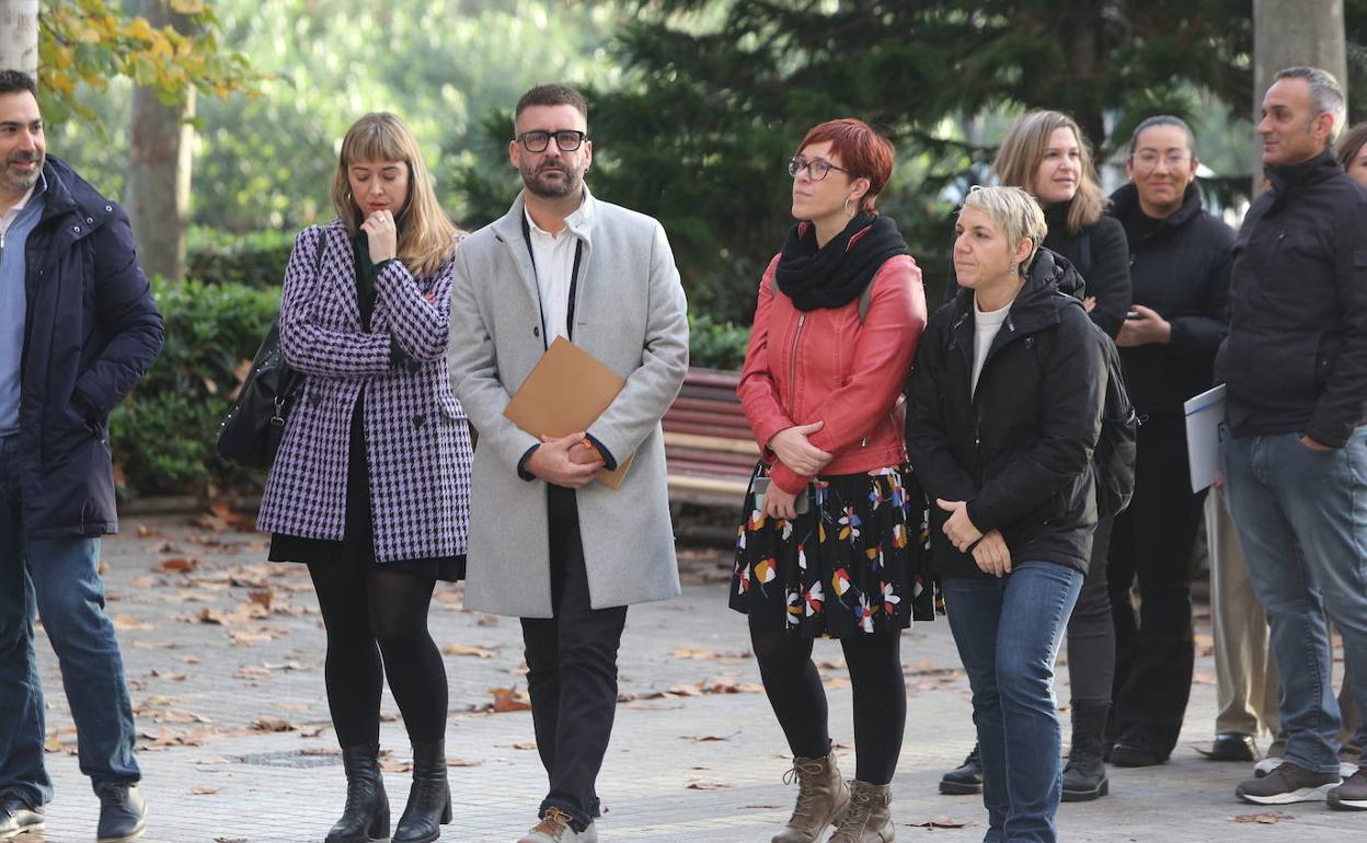 Fuset llega a la Ciudad de la Justicia.
