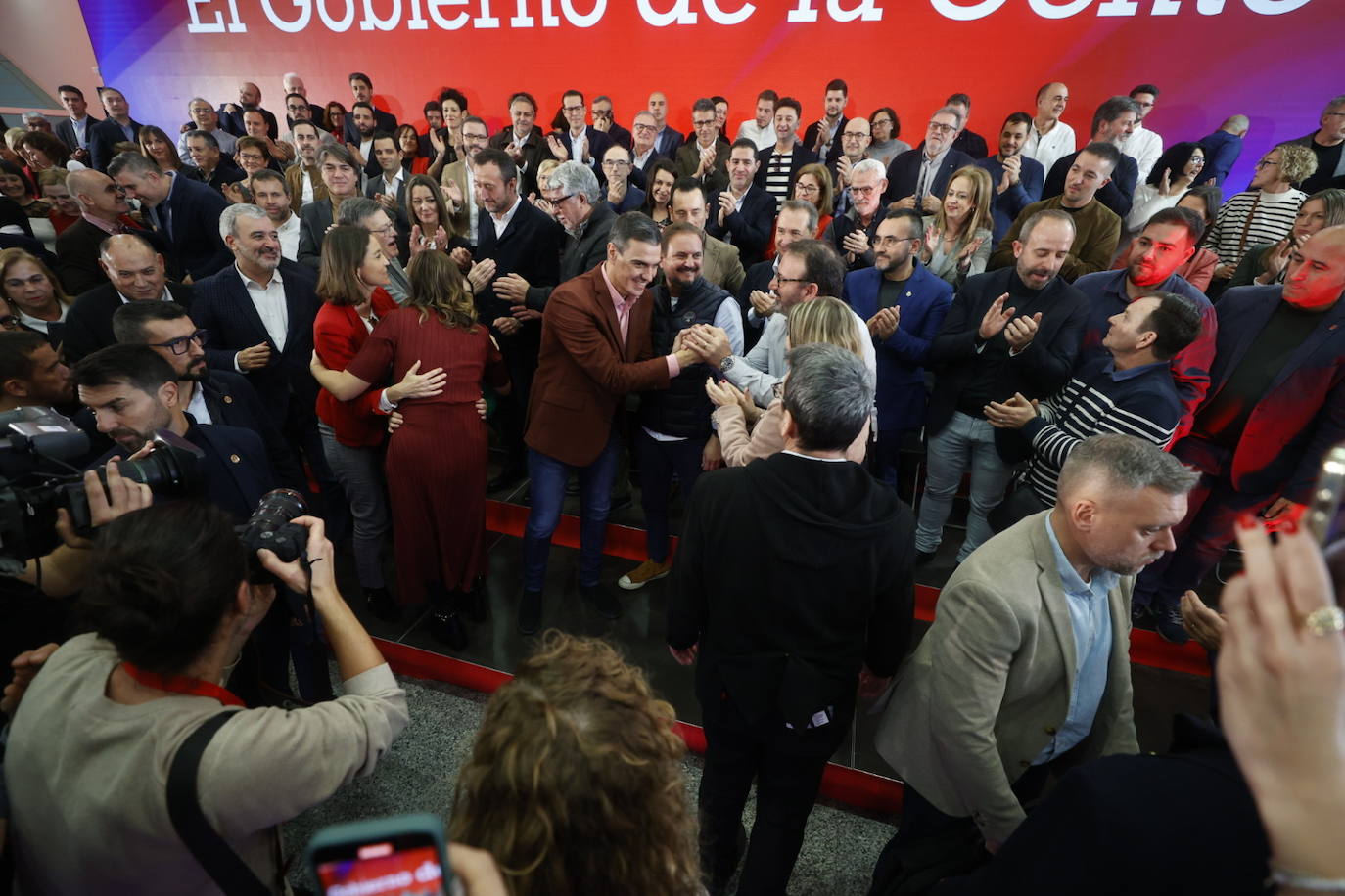 Fotos: Las mejores imágenes del acto del PSOE en Valencia