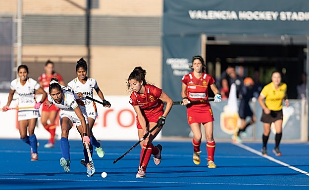 Final entre España y la India en Valencia. 