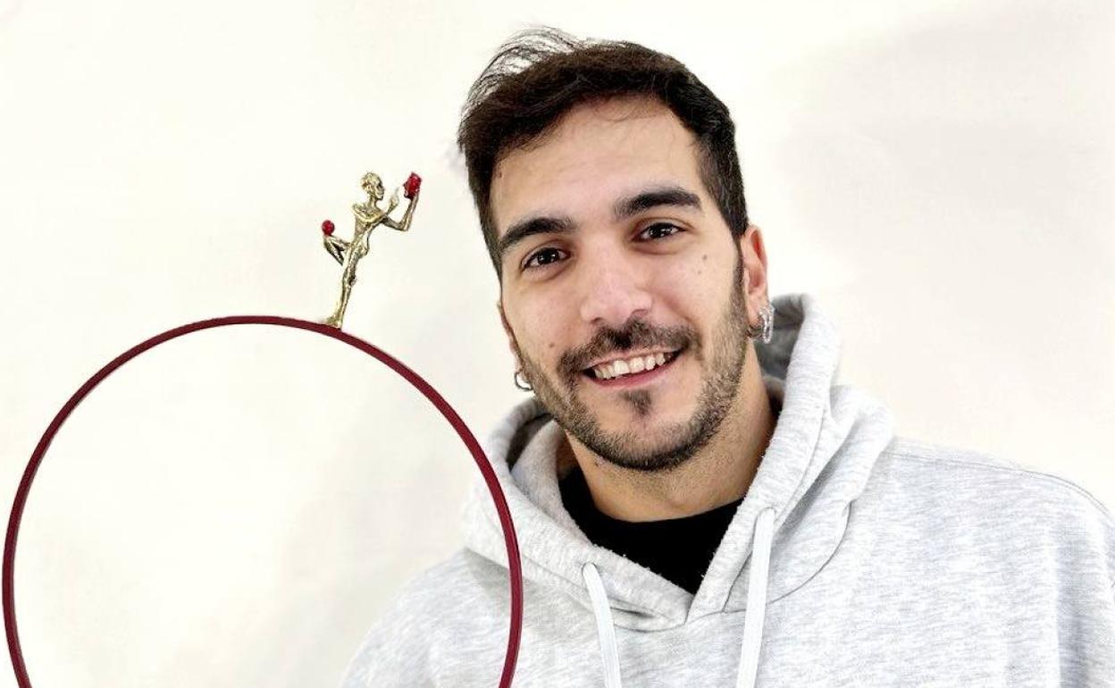 Salvador Rocher ha ganado el Premio de las Artes Escénicas Valencianas a mejor bailarín. 