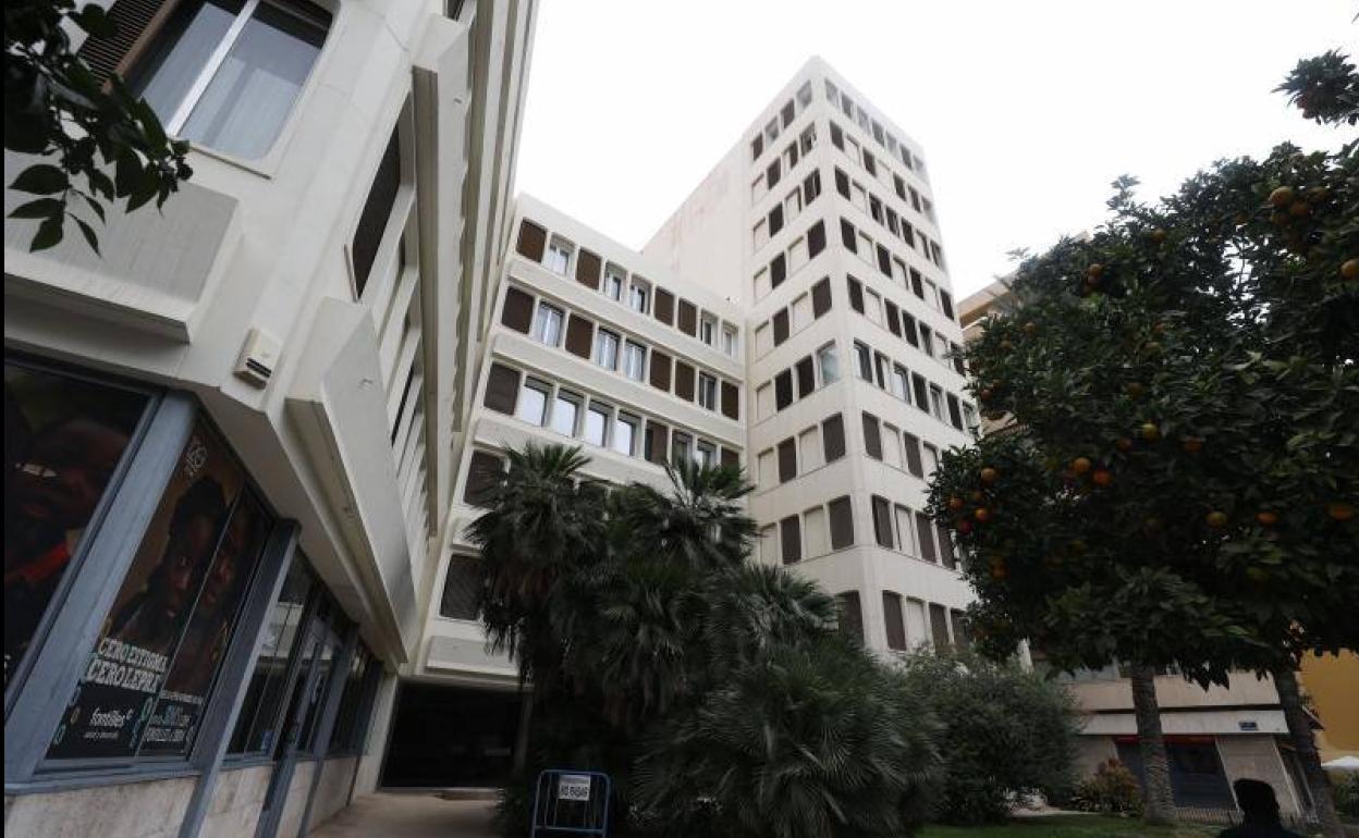 Edificio Moroder en Plaza de Tetuán.