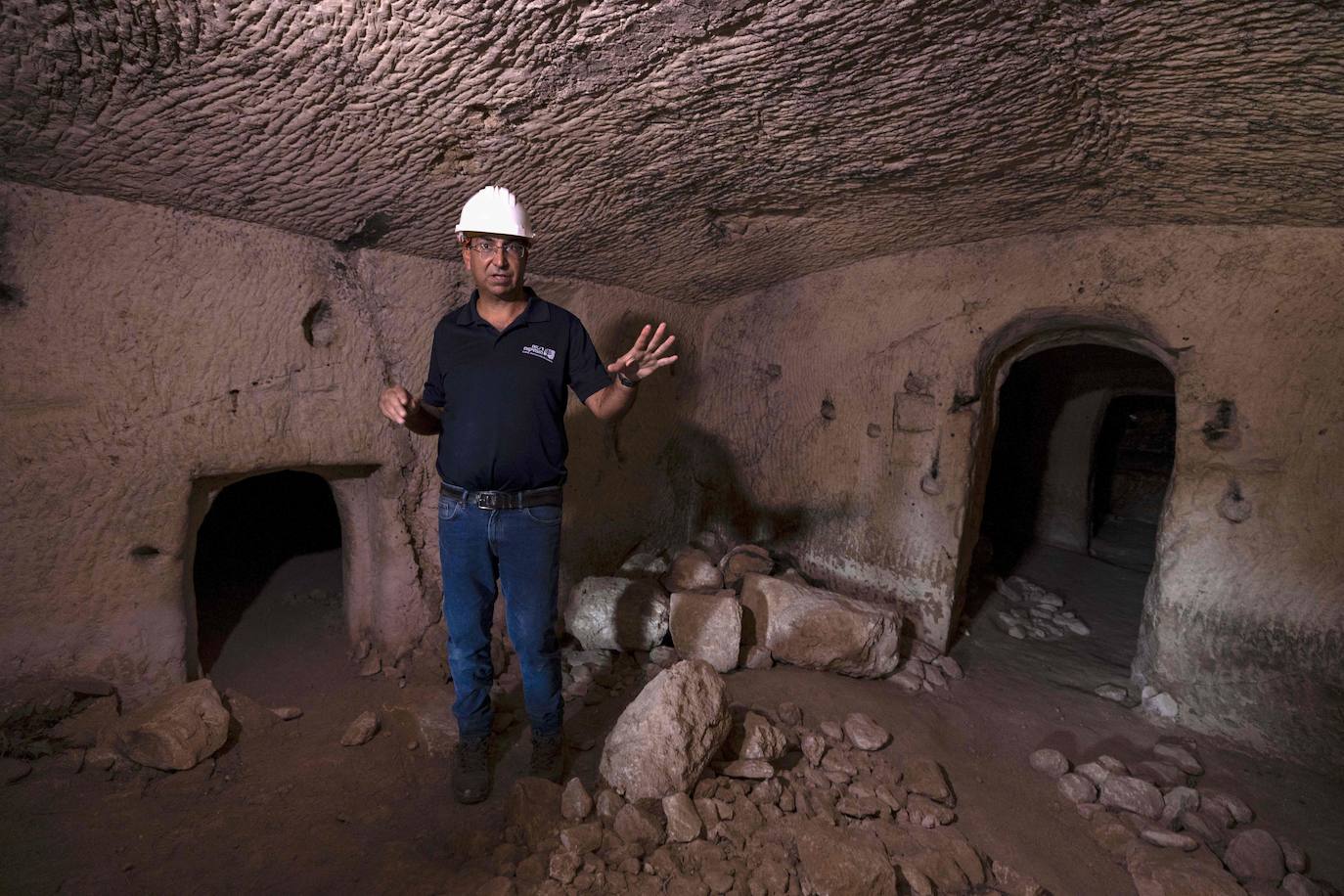 Fotos: Descubren una cueva funeraria en Israel de hace más de 2.000 años y relacionada con Jesús