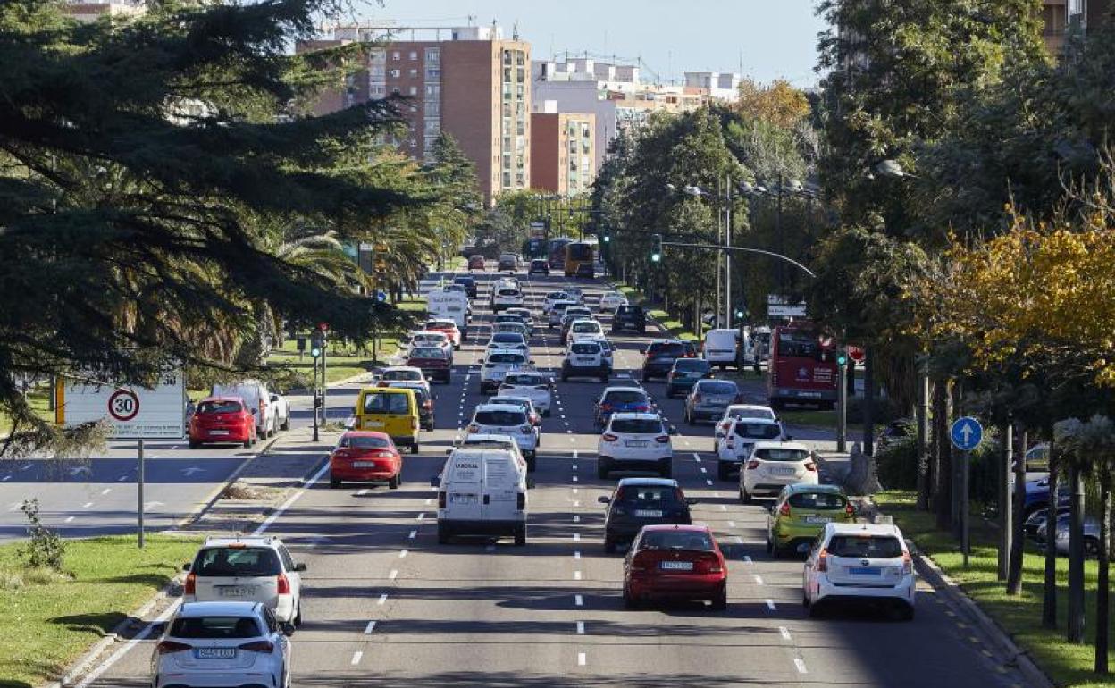 Acceso a Valencia. 