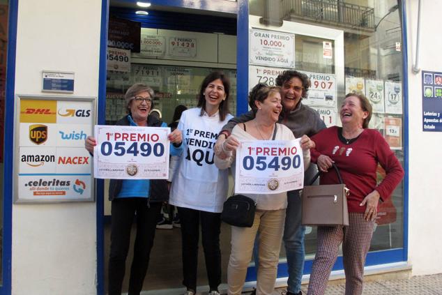 Primer premio vendido en Xàbia.