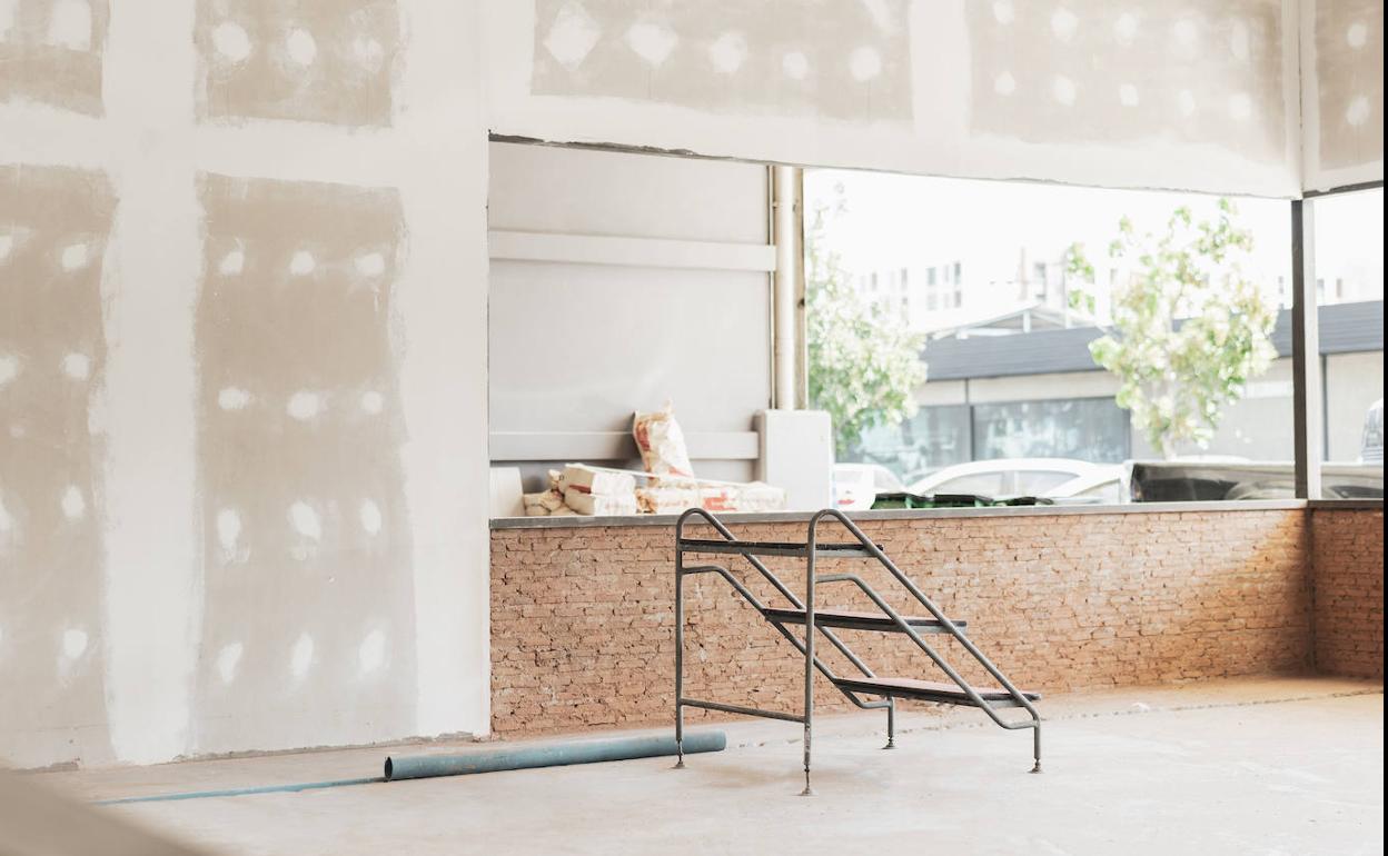 Reforma de una vivienda.