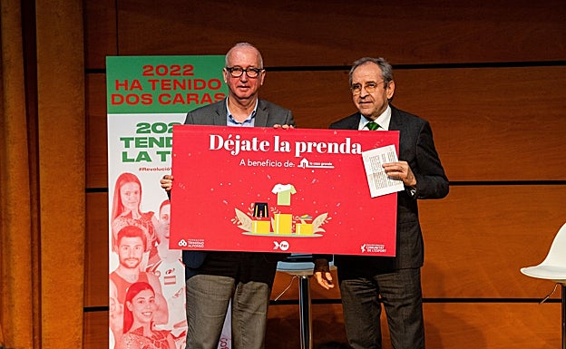 El lema solidario del 2022: «Déjate la prenda». 