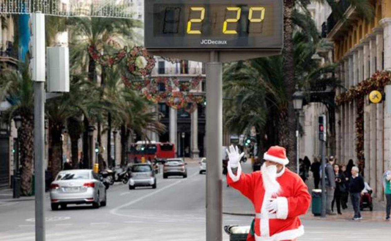 Las temperaturas han rondado los 20 grados en Nochebuena y Navidad. 