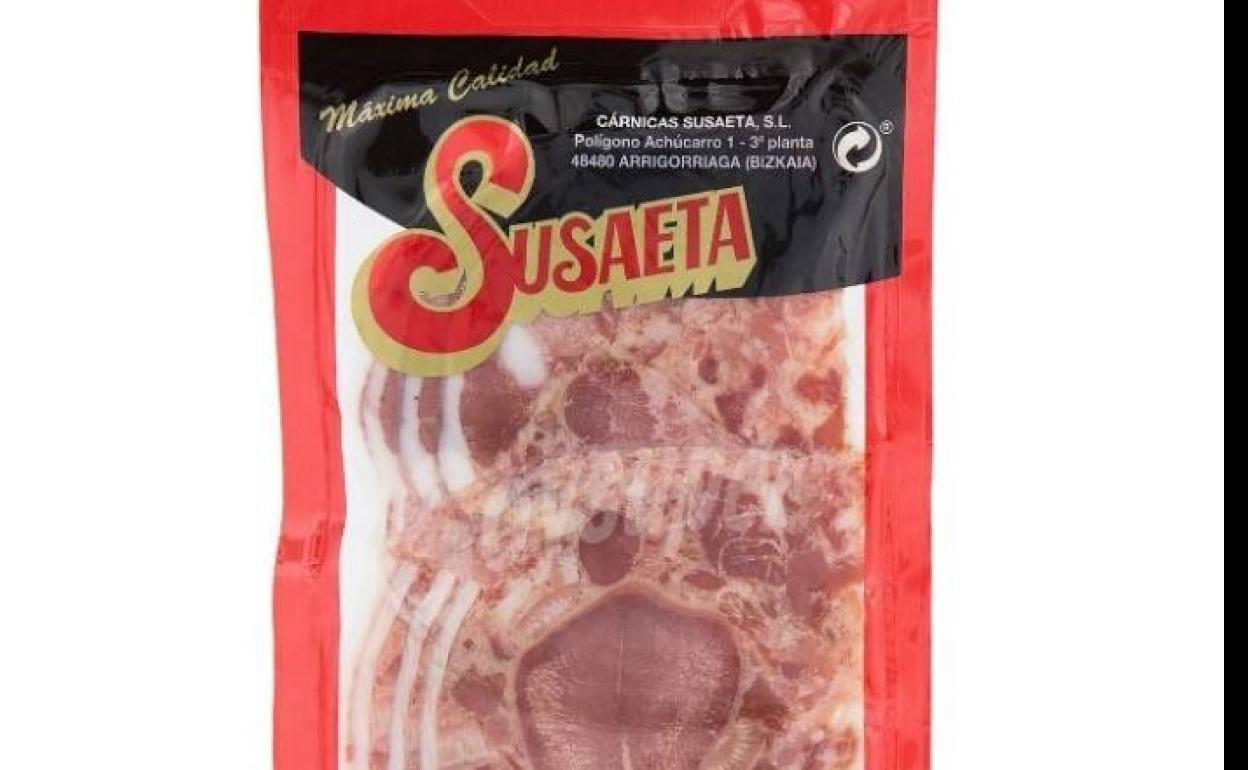 El producto afectado, de la marca Susaeta.