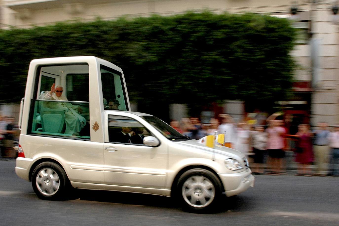 Fotos: El Papa Benedicto XVI en Valencia en el año 2006