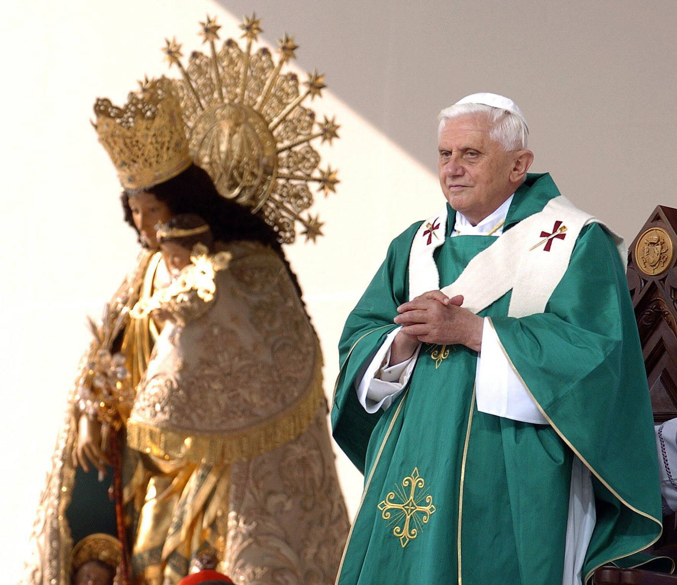 Fotos: El Papa Benedicto XVI en Valencia en el año 2006