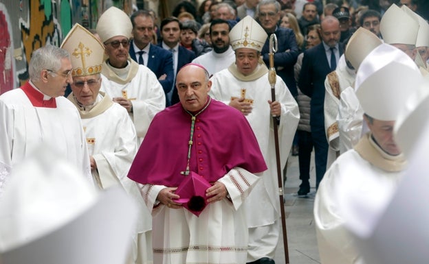 Benavent, durante su toma de posesión. 