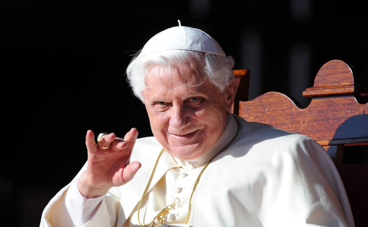 El papa Benedicto XVI en una imagen de archivo.