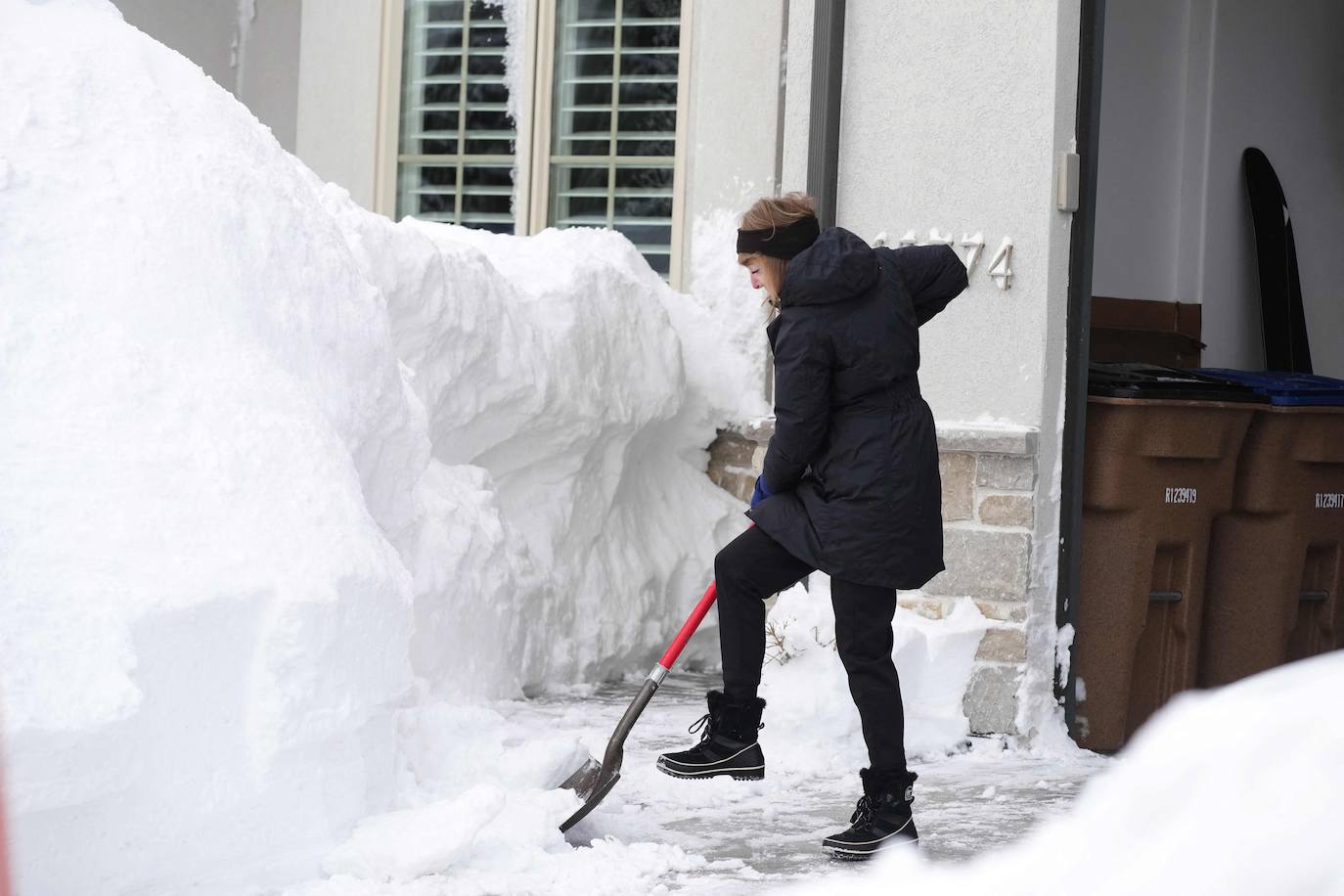 Utah &#039;desaparece&#039; bajo la nieve