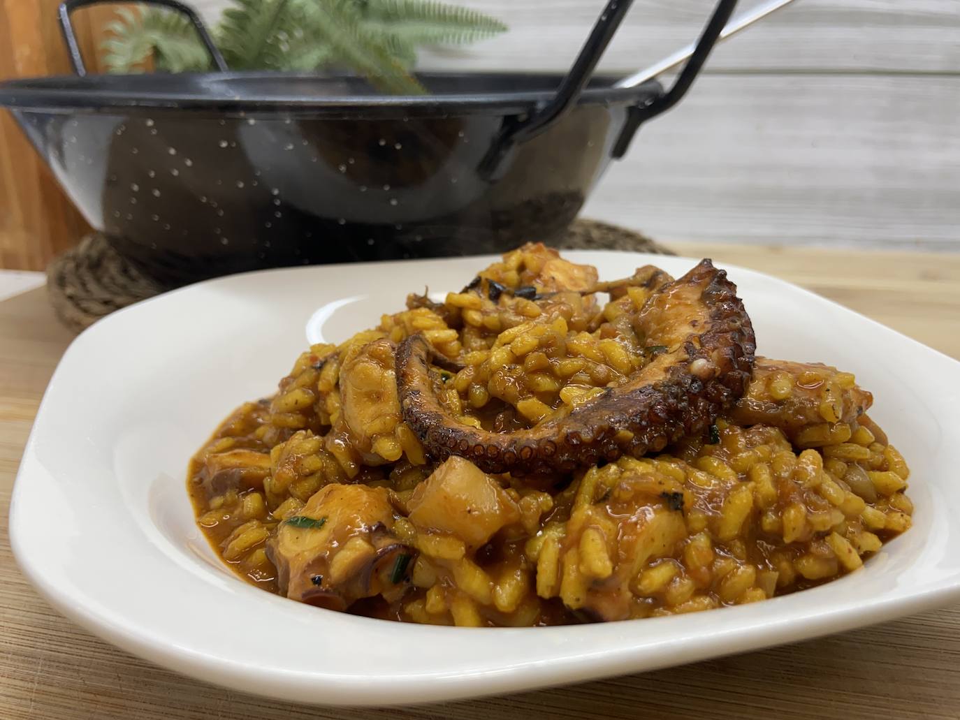 Arroz de pulpo y sepia