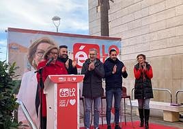 Lola Navarro en la presentación.