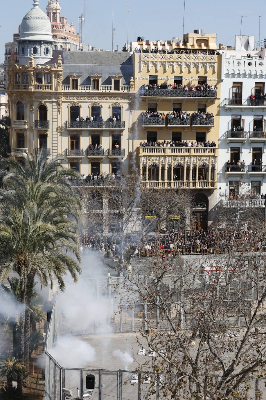 La mascletà de este miércoles, 1 de marzo de 2023, en imágenes