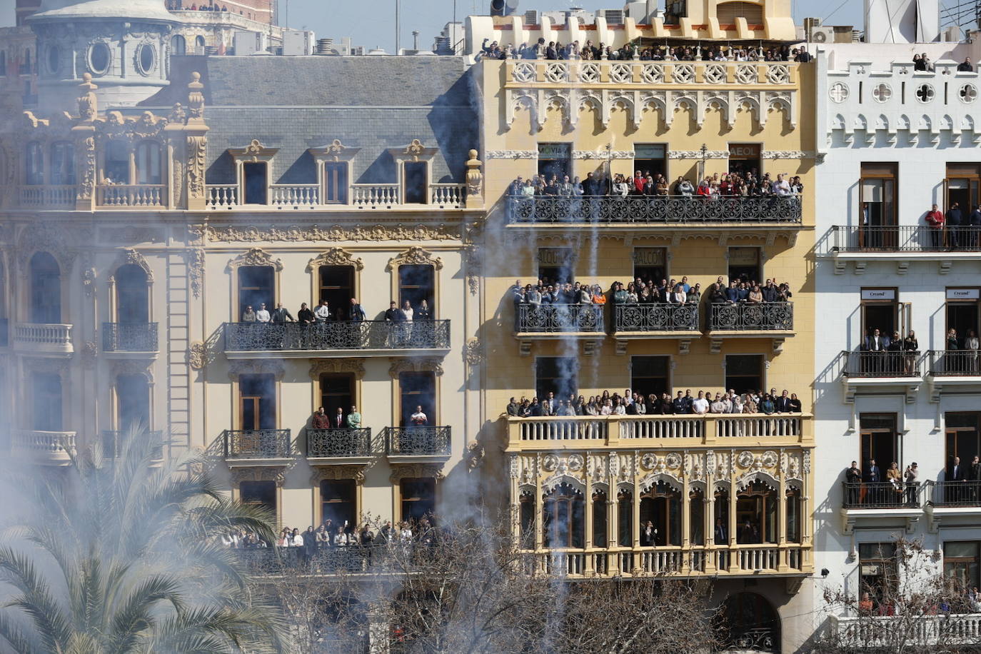 La mascletà de este miércoles, 1 de marzo de 2023, en imágenes