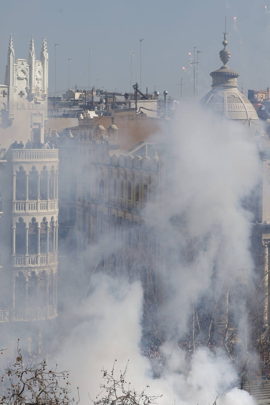 La mascletà de este miércoles, 1 de marzo de 2023, en imágenes