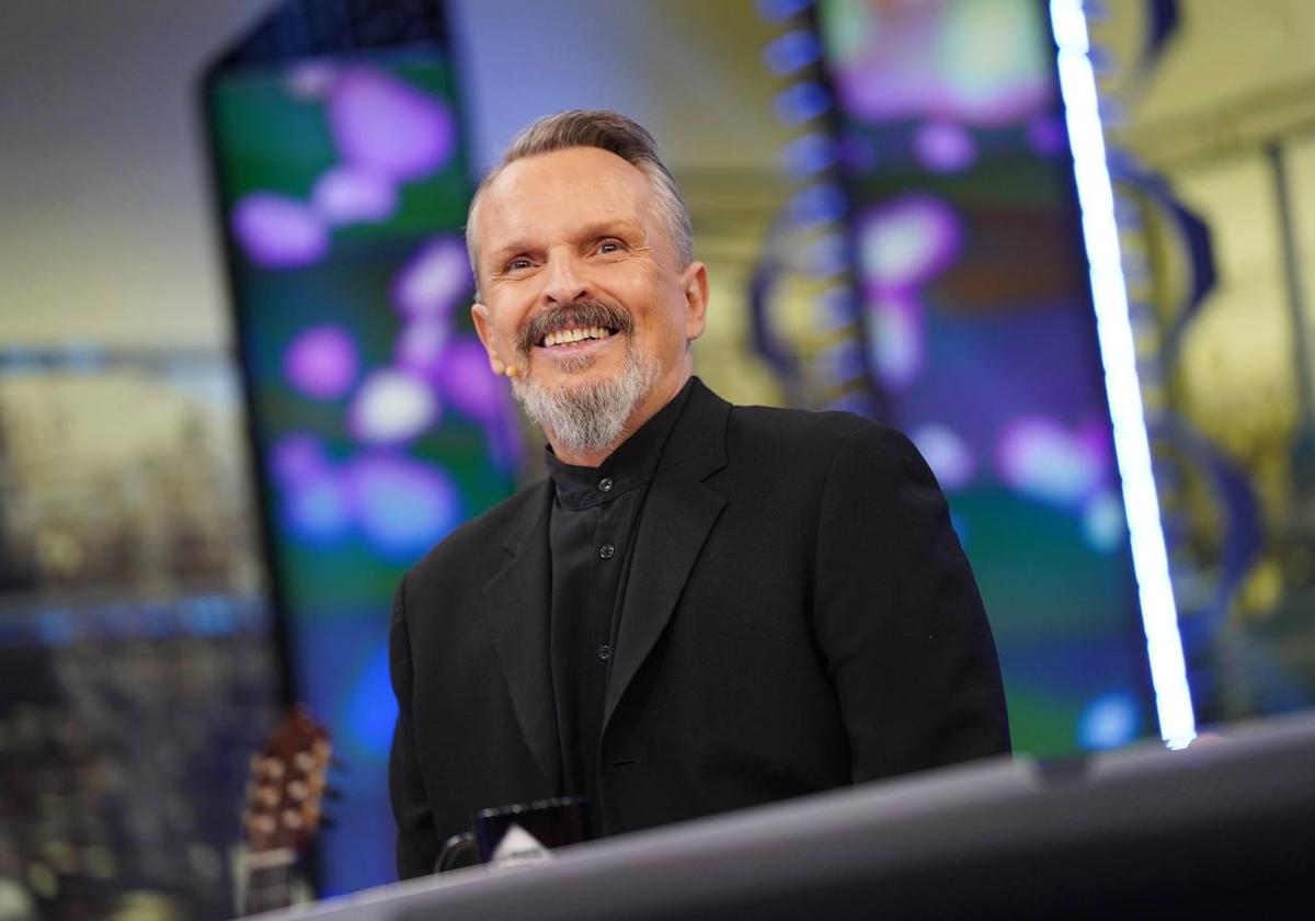 Miguel Bosé, en 'El Hormiguero'.