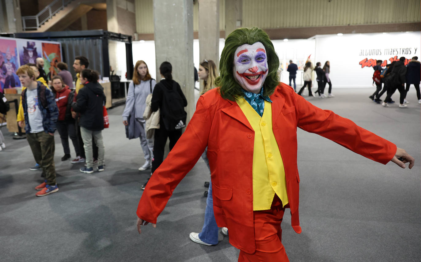 Hasta el Joker se ha dejado caer por el Salón del Cómic de Valencia.