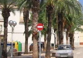 Una calle de Benifairó.