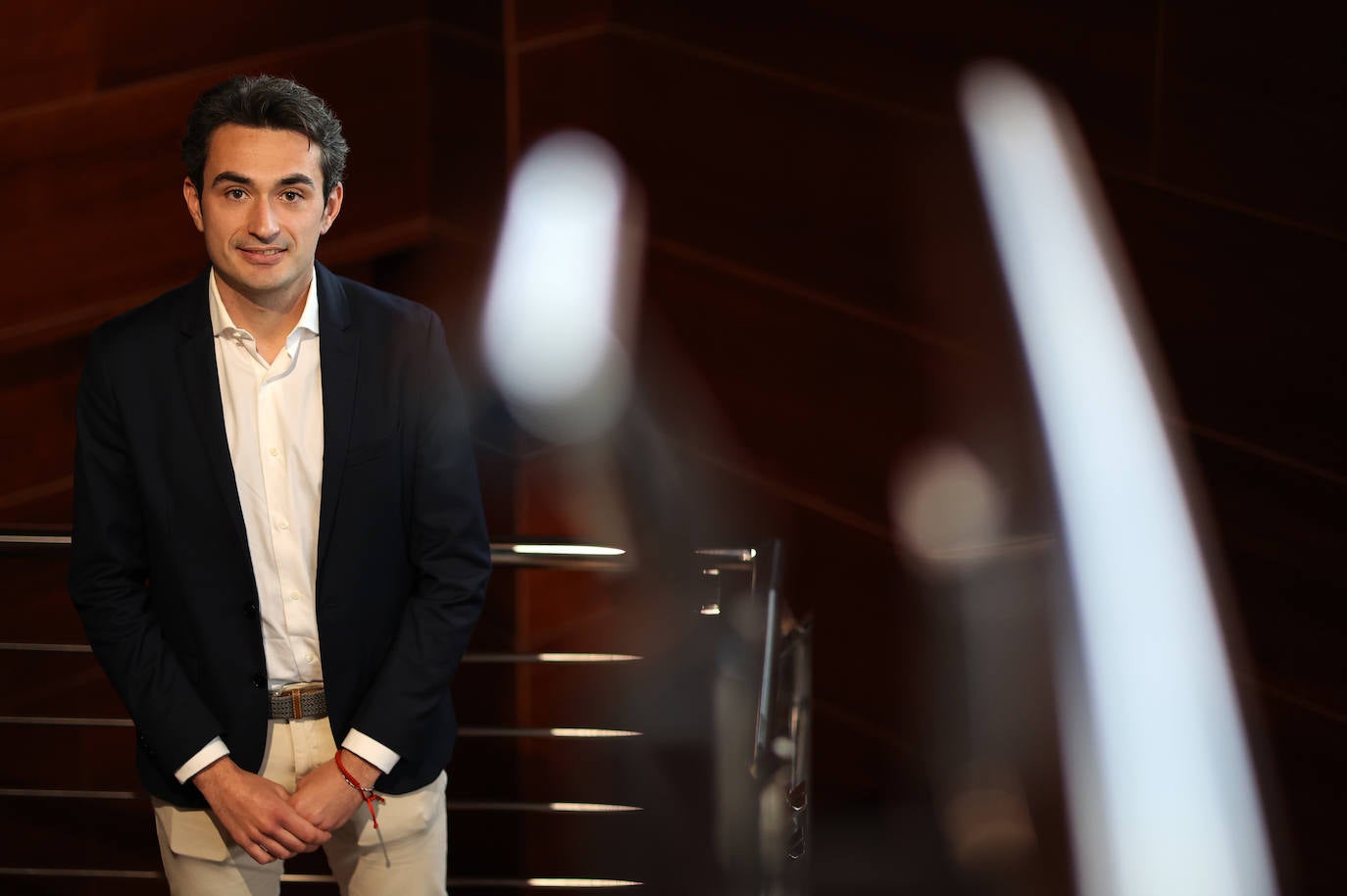 Antonio Gimeno, en las instalaciones de LAS PROVINCIAS