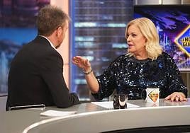 Bárbara Rey, durante su visita a 'El Hormiguero'.