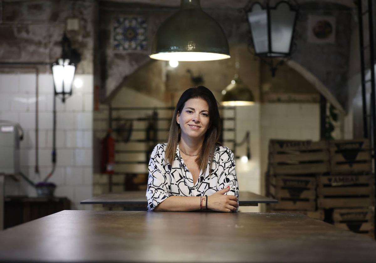 Eva Pizarro, sumiller del restaurante Fierro.