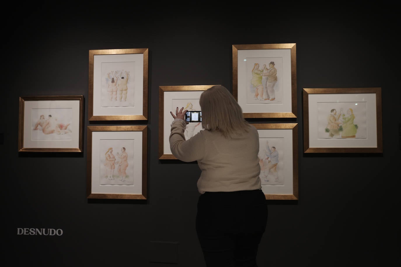 Exposición de Fernando Botero en el Centre Cultural Bancaixa