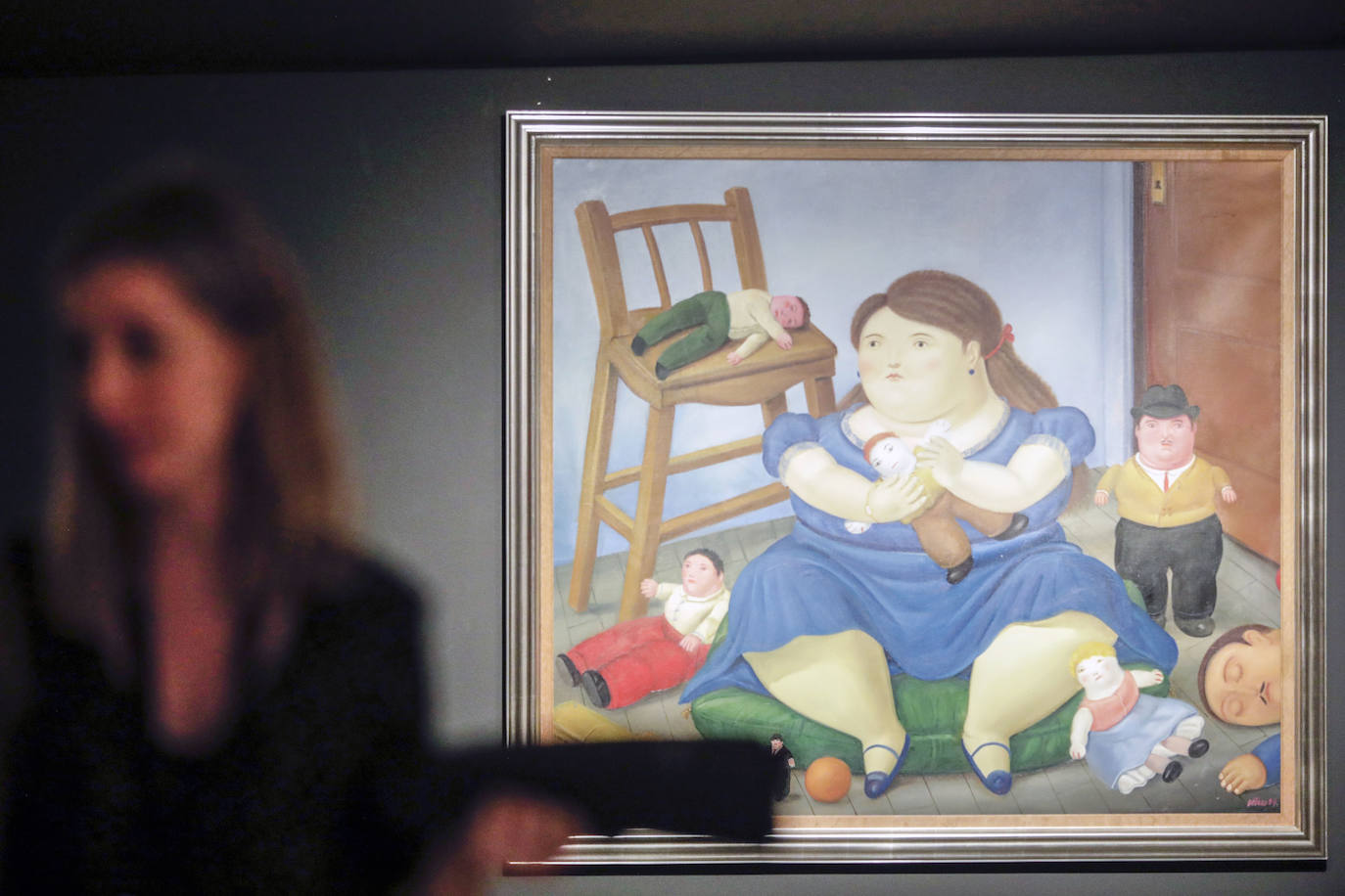 Exposición de Fernando Botero en el Centre Cultural Bancaixa