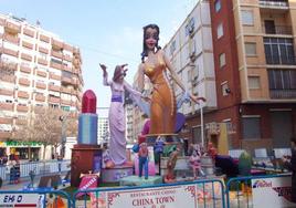 Monumento de Molina Claret en Xàtiva