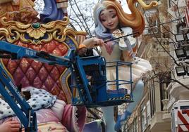 La plantà de las Fallas de Especial en 2023