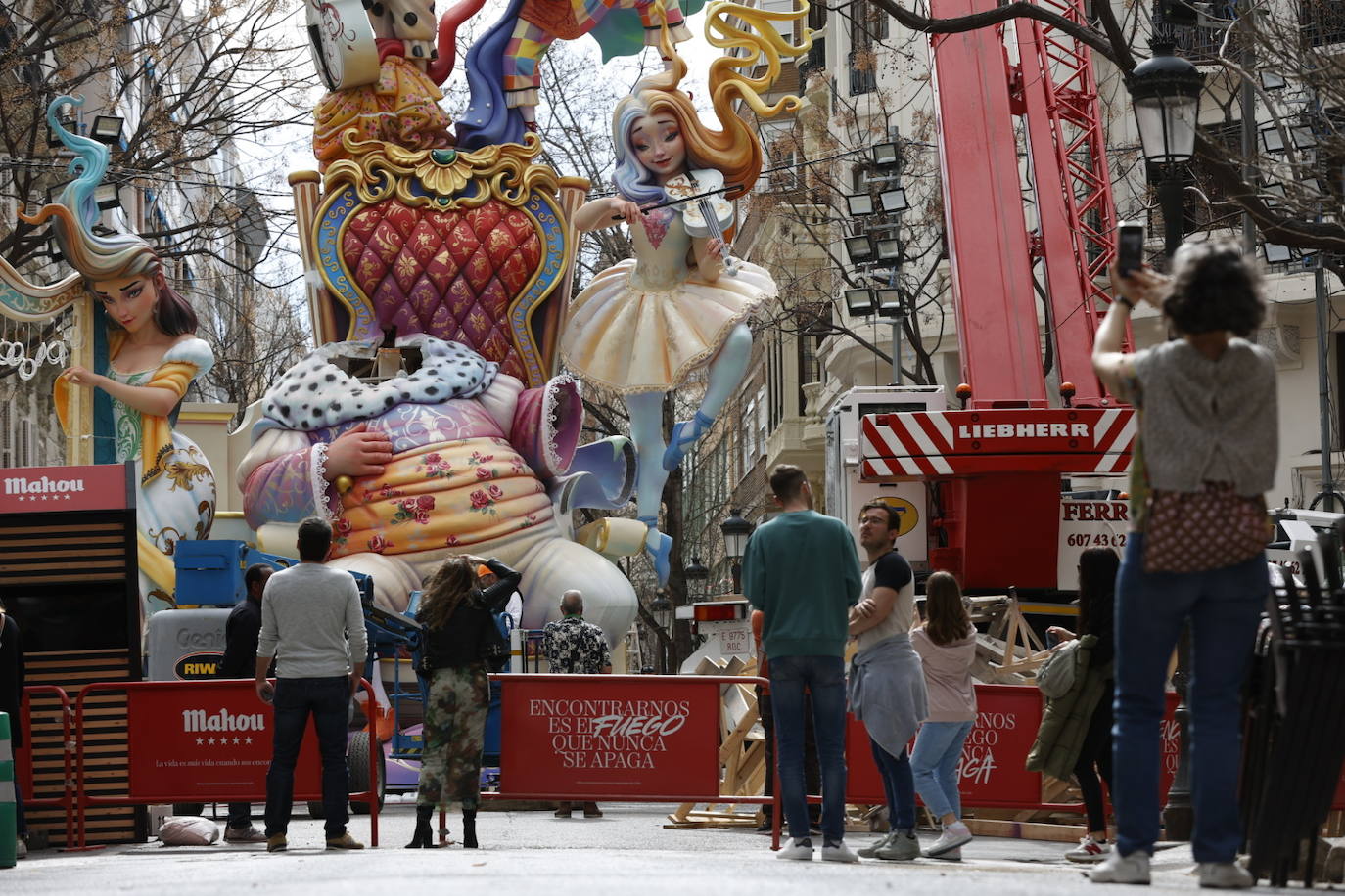 La plantà de las Fallas de Especial en 2023