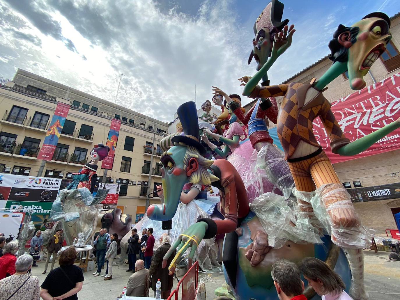 La plantà de las Fallas de Especial en 2023