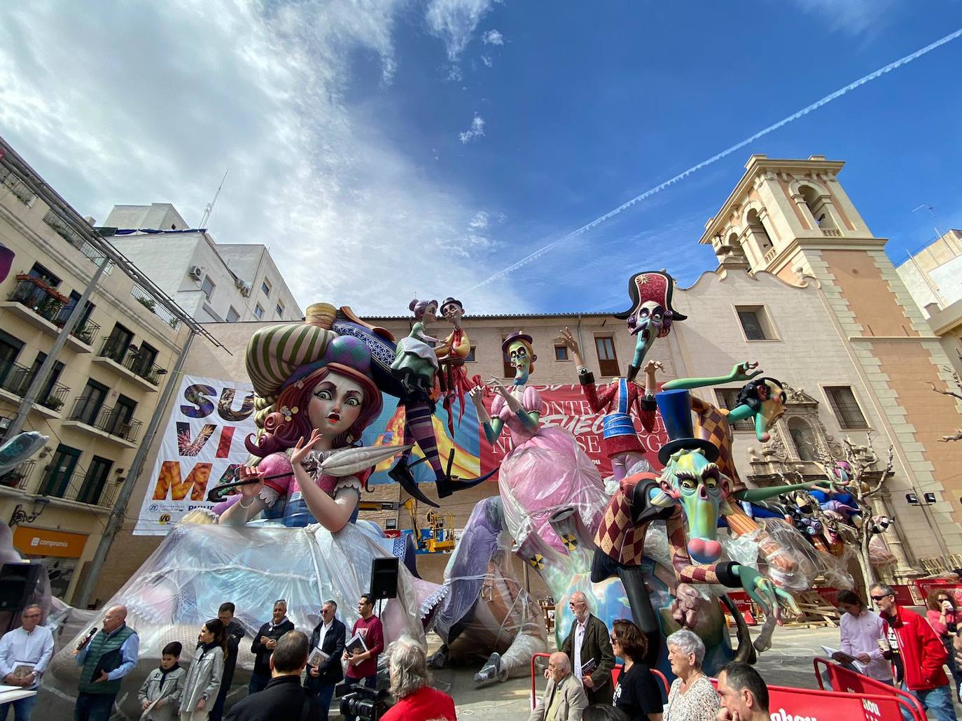 La plantà de las Fallas de Especial en 2023