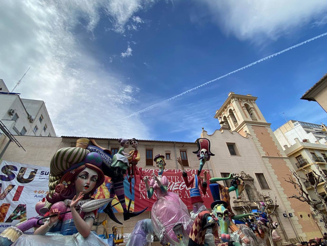 La plantà de las Fallas de Especial en 2023