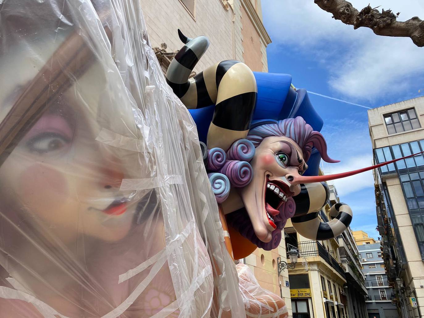 La plantà de las Fallas de Especial en 2023