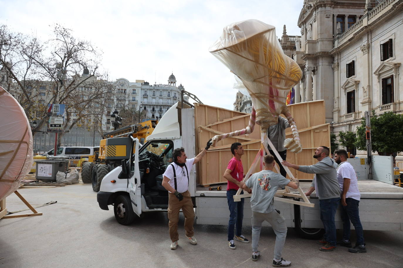 La plantà de las Fallas de Especial en 2023