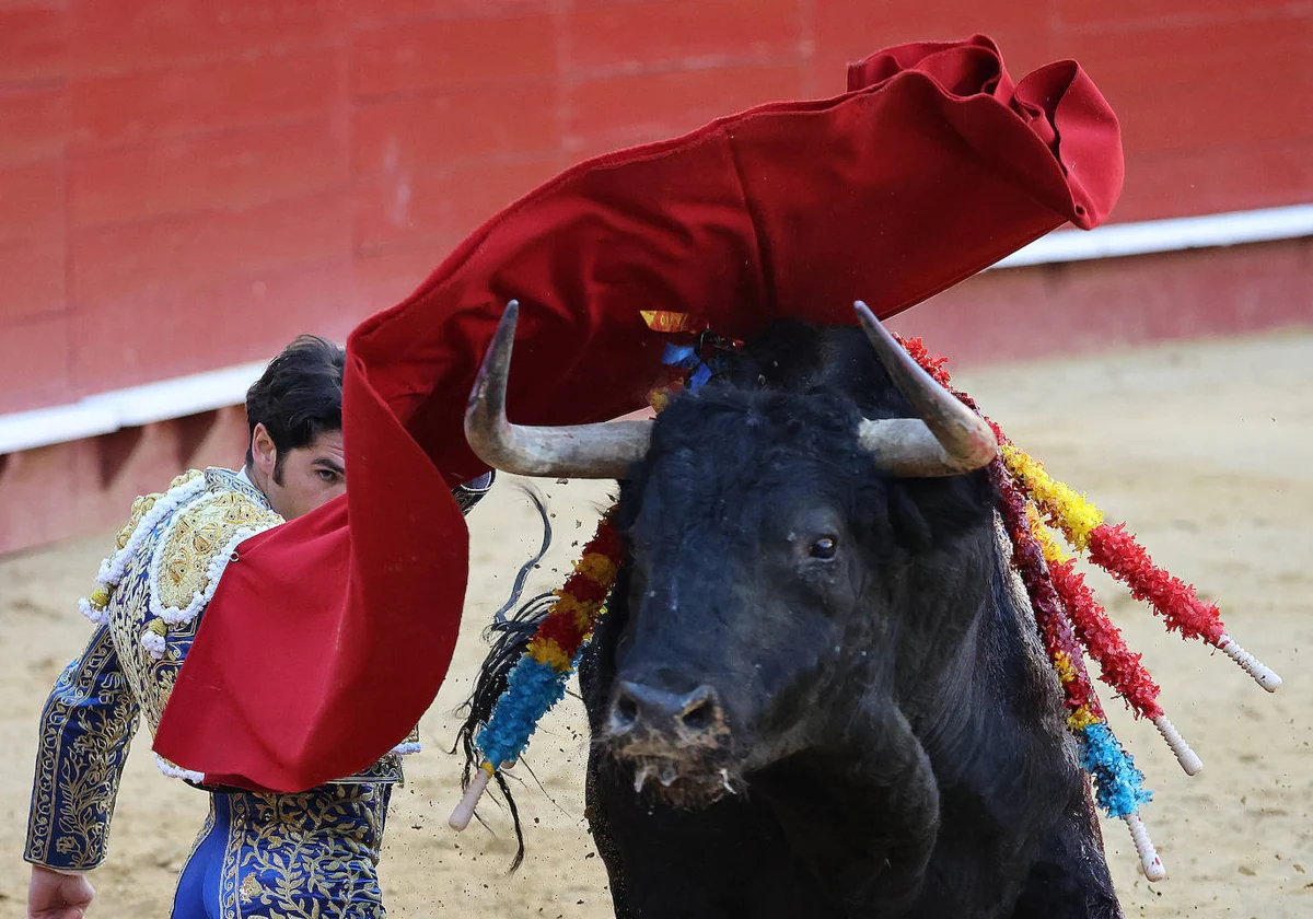 Feria de toros de las Fallas 2023 | Primera corrida de la feria de Fallas:  Paquirri redivivo y Román desatado | Las Provincias