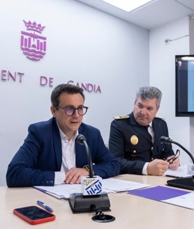 Imagen secundaria 2 - Actos falleros en el Grau, junta de seguridad y rueda de prensa sobre horarios y tráfico en las Fallas de 2023 en Gandia