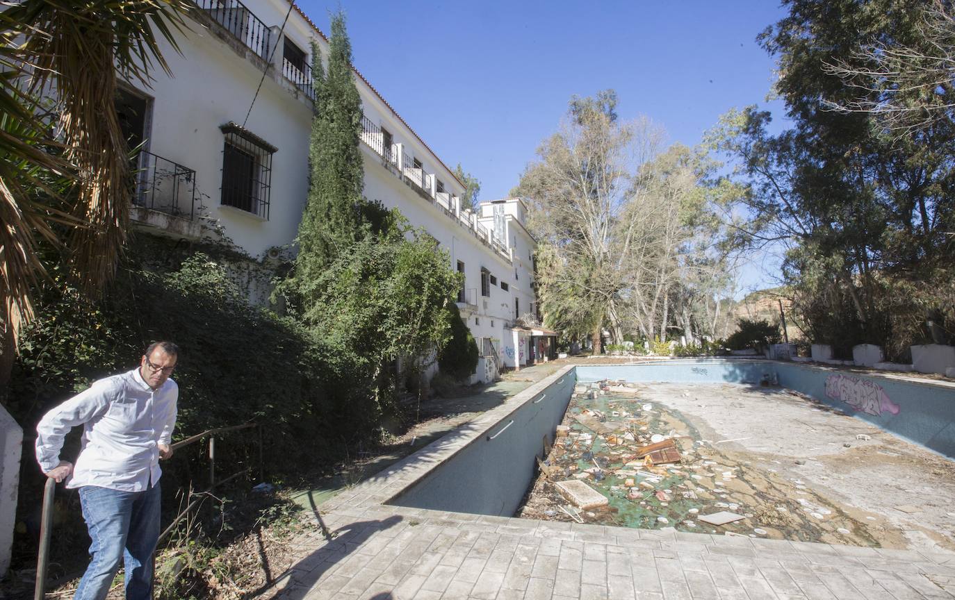 Estado del balneario de Chulilla