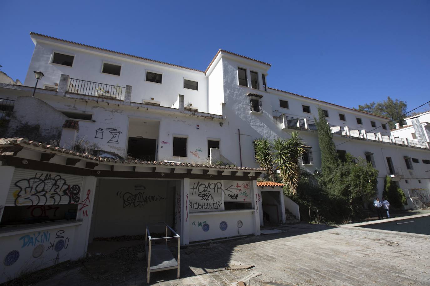 Estado del balneario de Chulilla