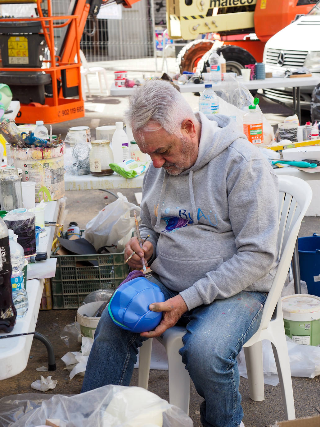 Comienza la plantà infantil de las Fallas 2023