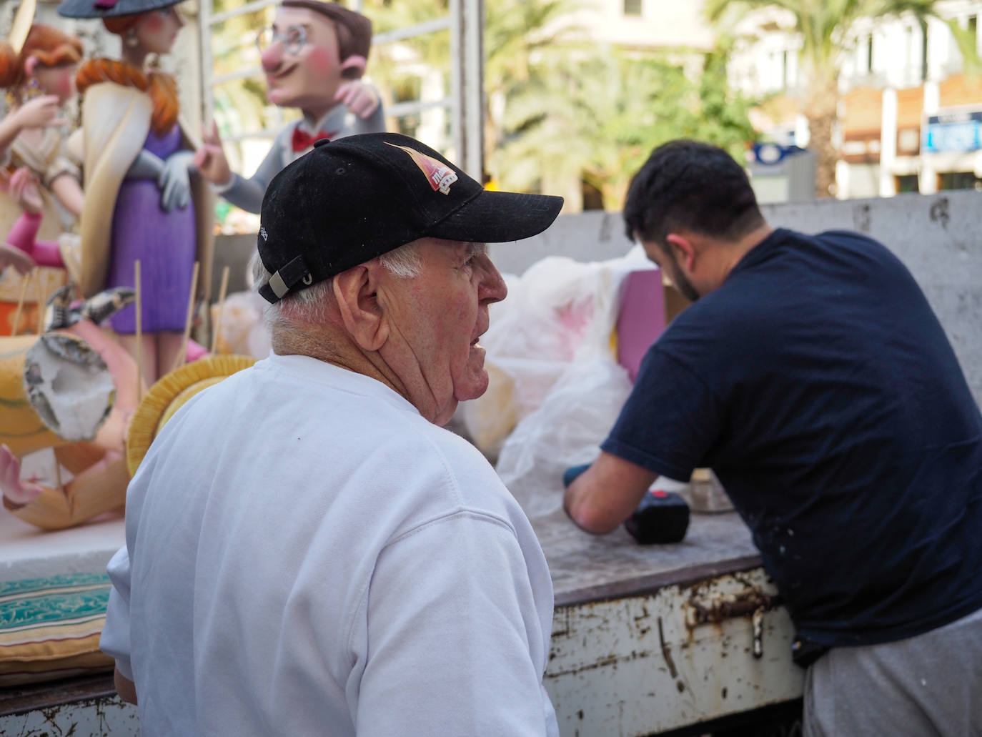 Comienza la plantà infantil de las Fallas 2023