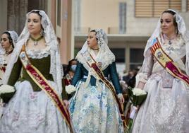 Ofrenda de Fallas.