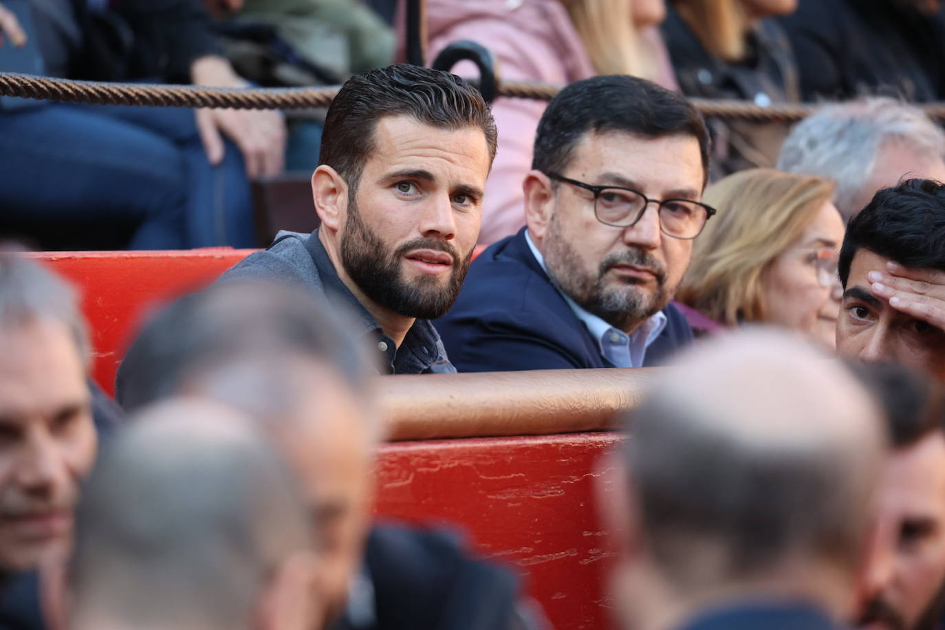 Estos son los rostros conocidos en los toros Colorín de Fallas