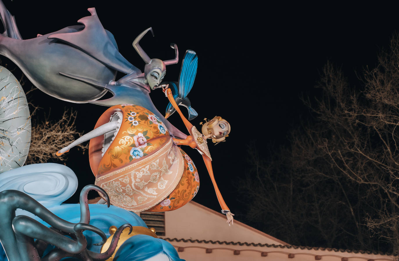 Así es la falla Just Vilar - Mercat del Cabanyal 2023