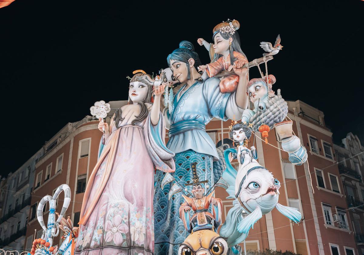 Falla Sueca - Literato Azorín.