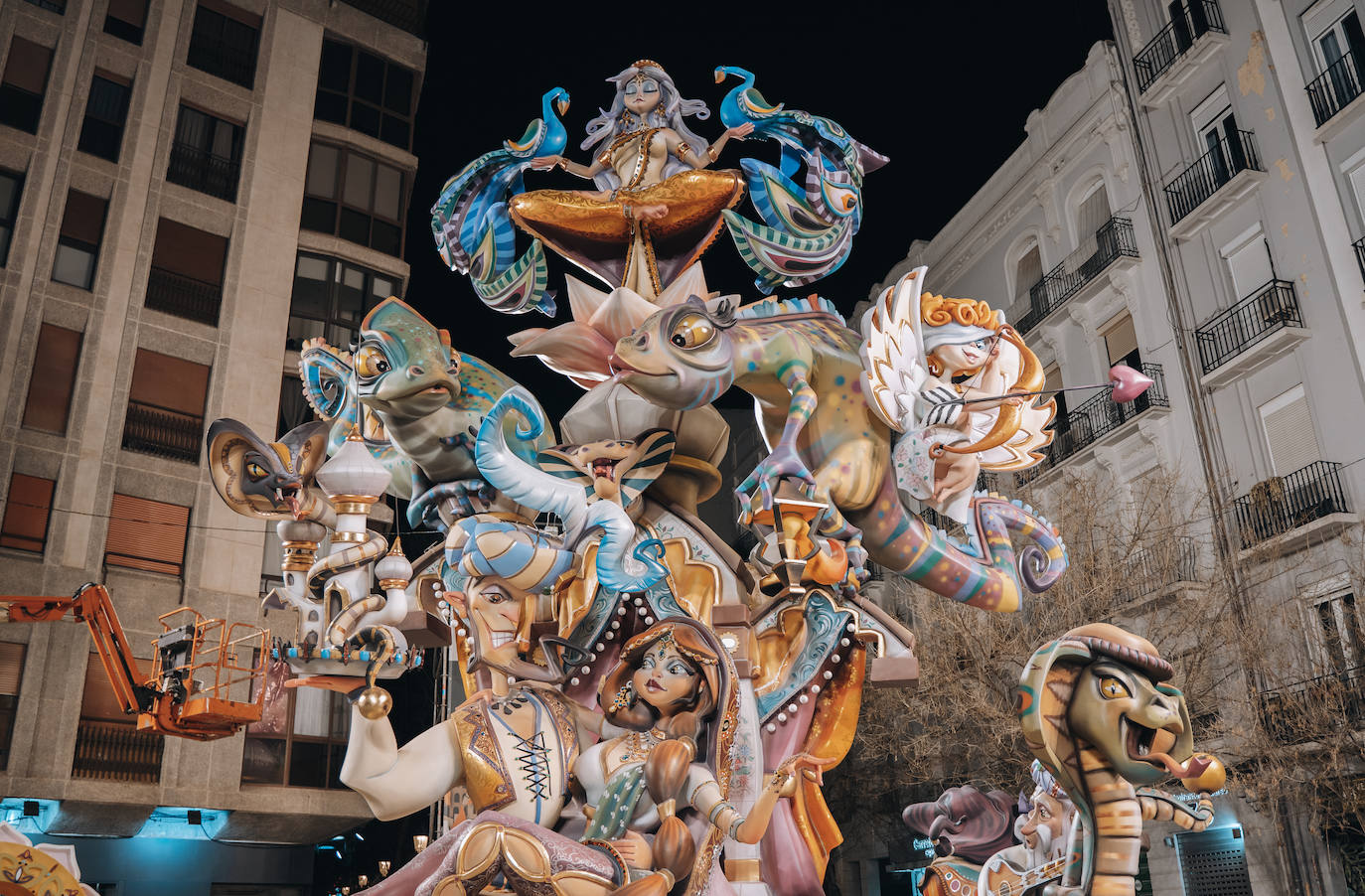 Así es la falla Reino de Valencia - Duque de Calabria